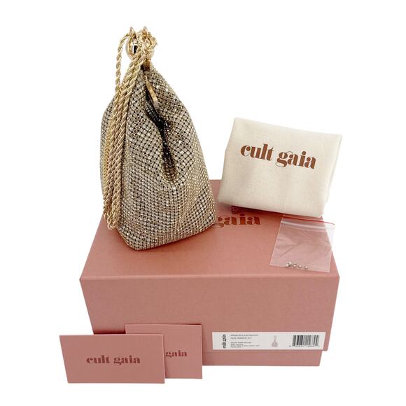 CULT GAIA Rue Wristlet Bag in Sand Dollar - Picture 8 of 16